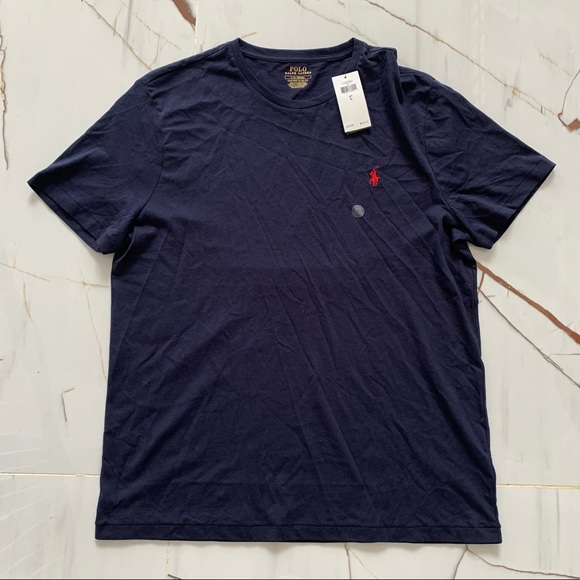 Polo Ralph Lauren Other - Polo Ralph Lauren Men's Custom Slim Fit Logo T-Shirt Short Sleeve Blue